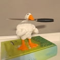 thumbnail image 3 of Soporte De Llave De Pato Magnético, Figuras De Pato Muscular Divertida Músculo De La Ganso Decoración Del Escritorio De La Estatua De La Estatua Con Una Decoración De La Mesa, 3 of 7
