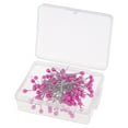 thumbnail image 2 of 100 piezas de acero inoxidable componentes de joyería decoración de flores y Rosa Zulema Pernos de cabeza de acero inoxidable, 2 of 8