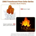 thumbnail image 6 of Ziro 3D PLA PRO Filament, 1.75mm 1kg, Transparent Caramel, 6 of 8