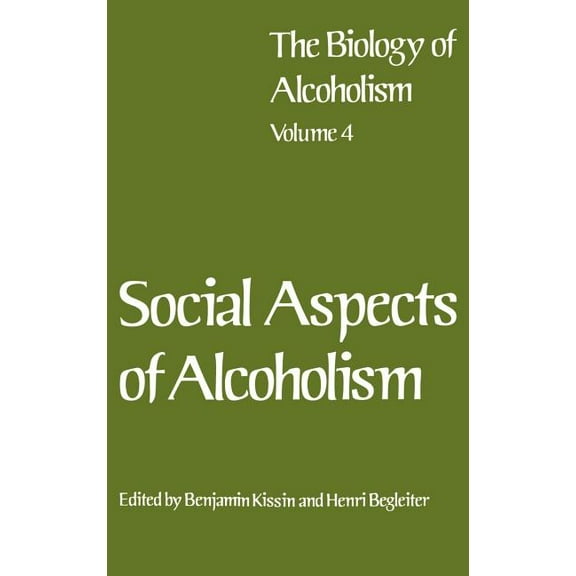 Social Aspects of Alcoholism, (Hardcover)