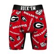 thumbnail image 3 of Men's Rock Em Socks  Georgia Bulldogs All-Over Underwear and Crew Socks Combo Pack, 3 of 3