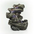 thumbnail image 5 of Alpine Corporation Rainforest 5-Tier Fountain with LED Light, 5 of 12
