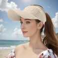 thumbnail image 5 of Women’s Open-Top Breathable UV-Protection High-Ponytail Sun Visor for Outdoor Sports Such as Running, Golf, Tennis, 5 of 8