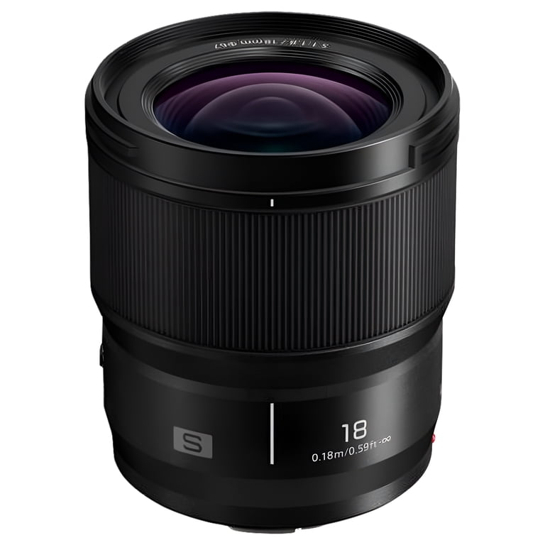 Panasonic LUMIX S 18mm f/1.8 L-Mount Lens for Mirrorless Full