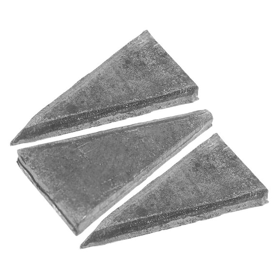 OUNONA  3 Pcs Ax Wedge Animal Whiskers for Crafting Installation Tool Axe Kit Multifunctional Wrench Grey