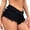 Black, variant on DPTALR Summer Shorts for Women Loose High Waist Low Waist Spicy Girls Plus Size Elastic Denim Shorts