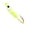 D#, variant on 50pcs Ice Fishing Jigs Head Luminous Lures Hook 25mm Crappie Panfish Trout Baits