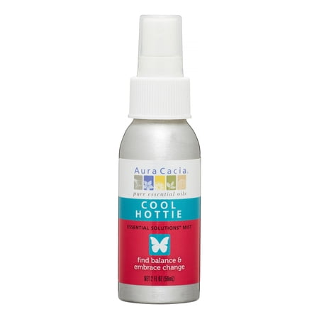 Aura Cacia Essential Solutions Mist, Cool Hottie, 2 Fl Oz