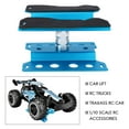 thumbnail image 3 of Metal RC Car Workstation Work Stand Repair 360 Degree Rotation for 1/8 1/10 1/12 1/16 Scale Models,Blue, 3 of 5