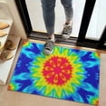 thumbnail image 2 of Rainbow Tie Dye Mandala Pattern Door Rugs,Washable Non Slip Door Mats Indoor,Decorative Door Mats,Entry Mat Indoor for Entrance,Bedroom,Kitchen,Bathroom,20"x32", 2 of 6