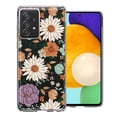 thumbnail image 1 of MUNDAZE Samsung Galaxy A53 Feminine Classy Flowers Fall Toned Floral Wallpaper Style Double Layer Phone Case Cover, 1 of 4