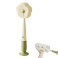 thumbnail image 4 of Sylvtty Cleaning Brush with Suction Cup Base Removable Flower Sponge Head Three-in-One Functions Multi-functional Cleaning Brush, 4 of 7