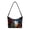 Baseball Splatter, variant on PU Leather Shoulder Purse for Women, Colorful Hummingbird Floral Design Zipper Closure Shoulder Bag for Travel Work