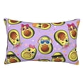thumbnail image 1 of Balery Cartoon Avocados Funda de Cojín Estampada, Regalos para Mujeres, Regalos de Amor para Ella, Regalos para Novia o Esposa, Funda de Almohada-14"x20", 1 of 6