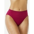thumbnail image 4 of Joyspun Women's Seamless Hi Cut Panties, 6-Pack, Sizes XS to 3XL, 4 of 4