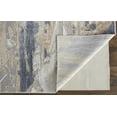 thumbnail image 3 of HomeRoots 514138 12 x 15 ft. Tan Orange & Ivory Abstract Power Loom Distressed Rectangle Area Rug, 3 of 5