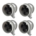 thumbnail image 1 of Paquete De 4 Sopladores En Línea ABS 12V Sopladores De Silenciosos Resistentes, 1 of 7
