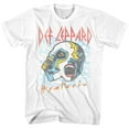 thumbnail image 1 of Def Leppard Visages Blancs T-Shirt pour Adulte, 1 of 1