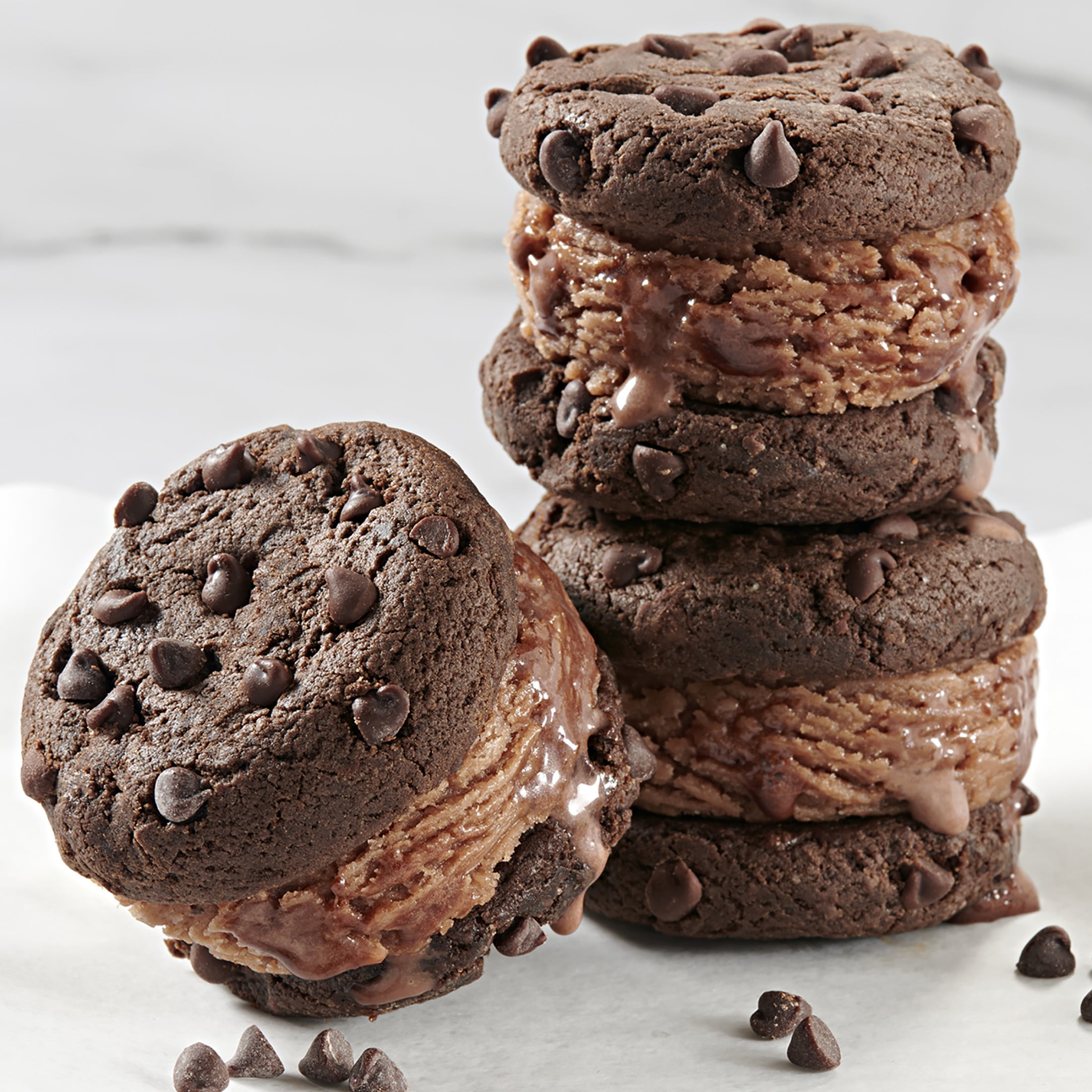 (3 pack) CHIPS AHOY! Chewy Hershey's Fudge Filled Soft Fudgy Chocolate Chip Cookies, Family Size, 14.85 oz