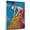 American Bulldog, variant on Xoloitzcuintli Dog Climbing Art Stretched Canvas Size 8x12 – Xoloitzcuintli Dog Playing Climbing Wall Art, Dog Lover Canvas, Sports Theme Decor for Living Room