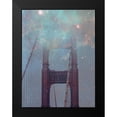 thumbnail image 2 of Davis Ashley 19x24 Black Modern Framed Museum Art Print Titled - Starry San Francisco., 2 of 5