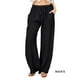 thumbnail image 4 of Pantalones de poliéster Qarigey para mujer color Negro S, 4 of 6