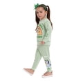 thumbnail image 4 of Bluey Toddlers' St. Patrick's Day Graphic Sweatshirt and Jogger Pants Set, 2-Piece, Sizes 12M - 5T, 4 of 9