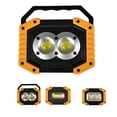 thumbnail image 4 of Luz de trabajo LED COB portátil de 30 W para exteriores, lámpara recargable USB de emergencia, reflector, mantenimiento de vehículos, lámpara para acampar Methold HW5203-03, 4 of 7