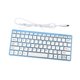 thumbnail image 5 of Teclado USB con cable de 78 teclas, portátil, diseño ergonómico, mini, escritura cómoda para Azul, 5 of 9
