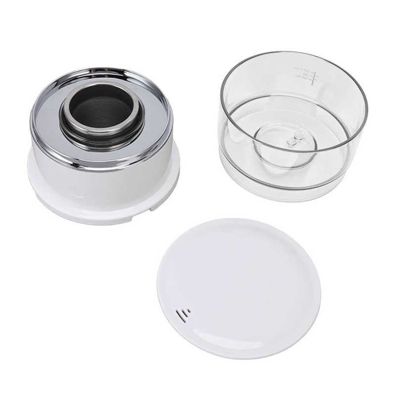 Portable Mini Drip Coffee Maker Automatic Hand Brewing Machine with Precision Temperature Control Stainless Steel ABS Tritan Filter Cup Maker for Travel Car Home Office