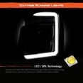 thumbnail image 4 of AKKON - Fit 2007-2013 GMC Yukon XL 1500 2500 Denali [LED Tube Parking] Low-Beam Projector Black Headlights Pair Driver+Passenger, 4 of 7