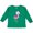 Kelly Green, variant on Inktastic Cute Flamingo, Baby Flamingo, Pink Flamingo, Bird Girls Long Sleeve Toddler T-Shirt
