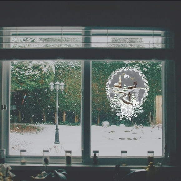 Window Hanging Winter Time
