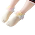 thumbnail image 3 of ITFABS Bébé Filles Cheville Courte Princesse Chaussettes Dentelle de Coton, 3 of 5
