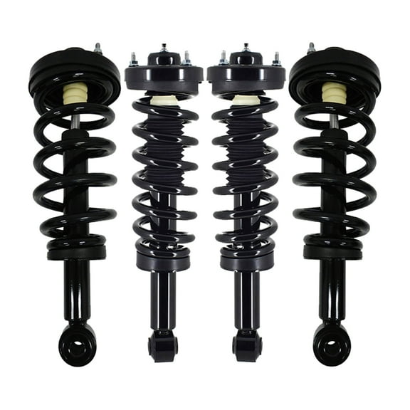 Set 4 Front - Rear Quick Complete Strut For 2010 - 2013 Ford Expedition EL