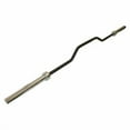 thumbnail image 1 of Ader Olympic 7' Black Cambered Bench Press Bar With Chrome Sleeve, 1 of 4