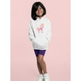 thumbnail image 2 of Pink Pegasus Hoodie Juniors -Image by Shutterstock,  Large, 2 of 4