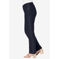 thumbnail image 3 of Roaman's Women's Plus Size Tall Plus Size Classic Stretch Straight Leg Jean, 3 of 6