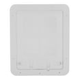 thumbnail image 3 of Small Cat Door, Household Durable Fixable White Pet Door, For Cat Dog White Small, 3 of 8