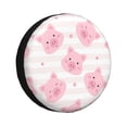 thumbnail image 2 of Balery Cartoon Pig Tire Covers - Tough Tire Wheel Protector for Truck, SUV, Trailer, Camper, RV -17 inch, 2 of 8
