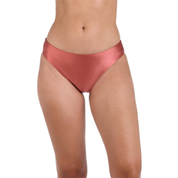 La Blanca Women's Scoop Front Hipster Swimsuit Bottom, Sienna//Earth Goddess, 6