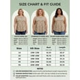 thumbnail image 3 of Cuteduck Women Tank Tops Plus Size Summer Floral Print Sleeveless Blouse Crew Neck Casual Basic Loose Fit Tank Tops Beach Vacation 1X-5X, 3 of 8