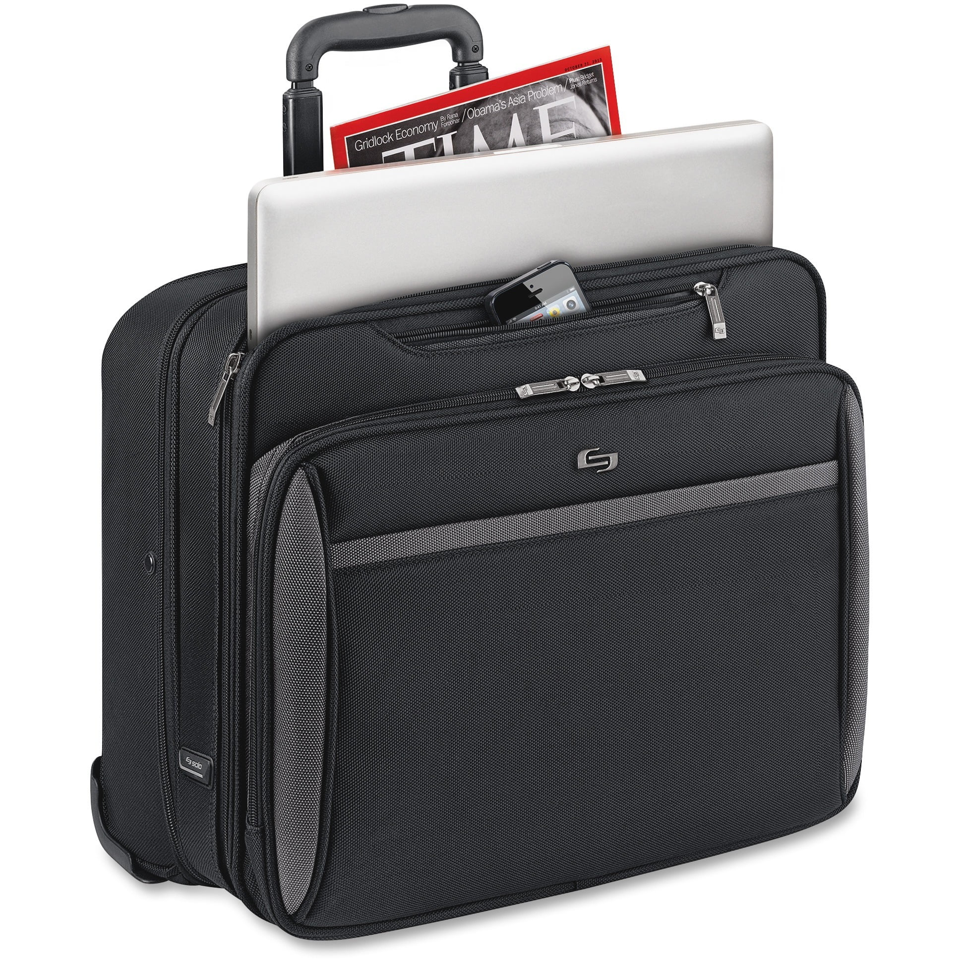 Solo USLCLA9024 US Luggage CheckFast Rolling Laptop Case, Black