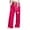 Red, variant on WXLWZYWL Plus Size Wide Leg Pants for Women Striped High Waisted Baggy Drawstring Lightweight Loose Fit Flare Leggings Sweatpants