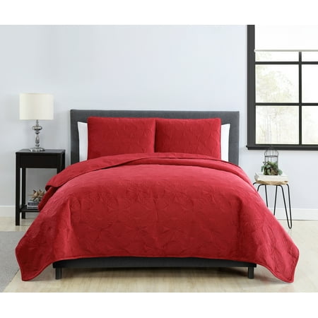 King Size Cotton Bedding Sets Better Homes and Gardens Floral Wedding Band 3-Piece Velvet Bedding Quilt Set, Shams Included, Multiple Sizes and Colors Available ()