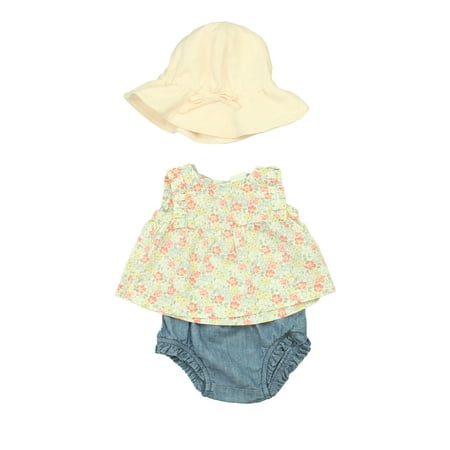

Pre-Owned Gap Girls Blue | Floral | Pink Apparel Sets size: 0-3 Months (Excellent)