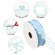 thumbnail image 3 of Uxcell 1 Inch x 20 Yard Organza Chiffon Ribbon, 2 Rolls Sheer Heart Decorative Ribbon for Valentine's Day, Sky Blue, 3 of 5