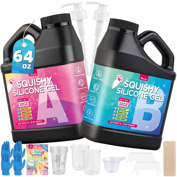 Kit de Recarga para Fabricar Squishies Taba 1.89L con Accesorios