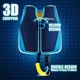 thumbnail image 5 of Genwiss Unisex Toddlers Float Swim Vest with Neoprene Coating Blue, 5 of 9