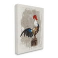 thumbnail image 4 of Stupell Farmhouse Rooster Perched Painting Animals & Insects Painting Gallery Wrapped Canvas Print Wall Art, 4 of 5